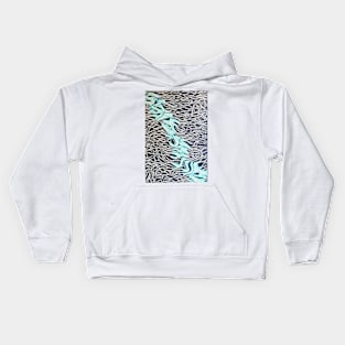 Worm lines Kids Hoodie